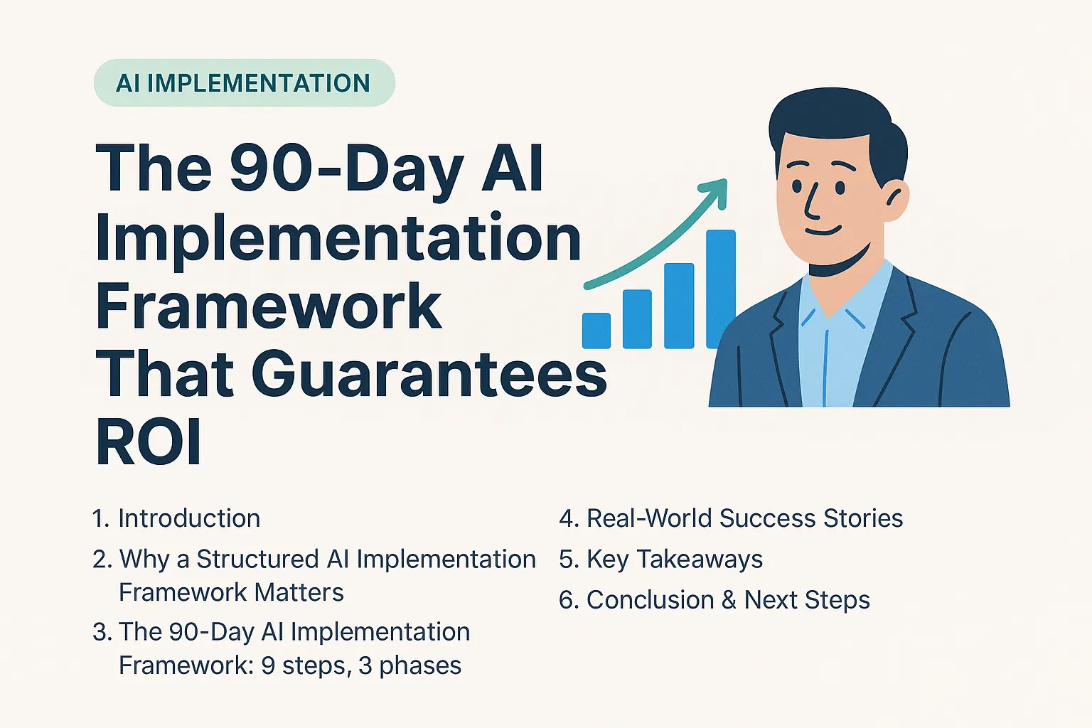 The 90-Day AI Implementation Framework That Guarantees ROI